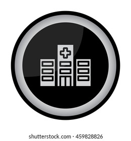 Web line icon. Hospital