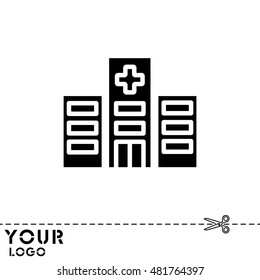 Web line icon. Hospital