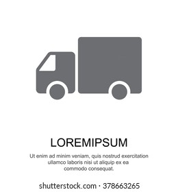 Web line icon. Hour shipping