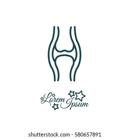 Web line icon. Joint