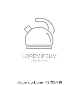 Web line icon. Kettle
