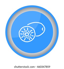Web line icon. Kiwi