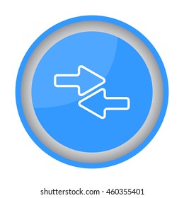Web line icon. Left and right arrows