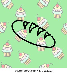 Web line icon. Long loaf