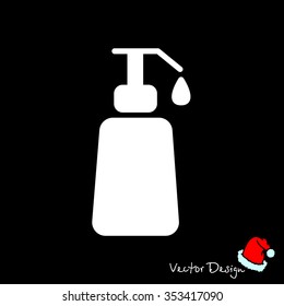 Web line icon. Lotion, cream