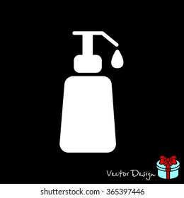 Web line icon. Lotion, cream