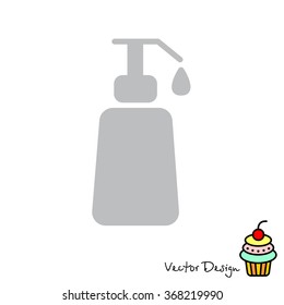 Web line icon. Lotion, cream