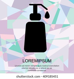 Web line icon. Lotion, cream