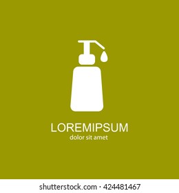 Web line icon. Lotion, cream