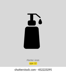 Web line icon. Lotion, cream