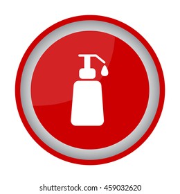 Web line icon. Lotion, cream