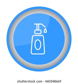 Web line icon. Lotion, cream