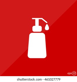 Web line icon. Lotion, cream