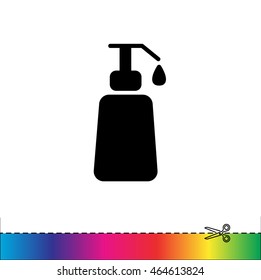 Web line icon. Lotion, cream