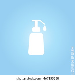 Web line icon. Lotion, cream