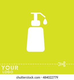 Web line icon. Lotion, cream