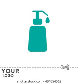 Web line icon. Lotion, cream