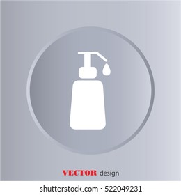 Web line icon. Lotion, cream