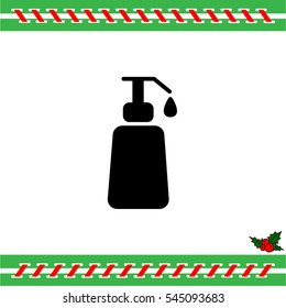 Web line icon. Lotion, cream