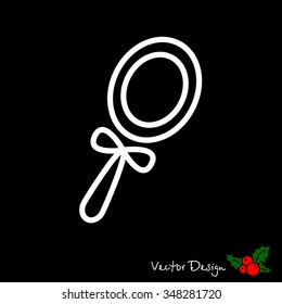 Web line icon. Mirror