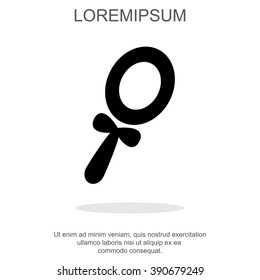 Web line icon. Mirror