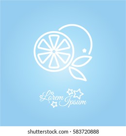 Web line icon. Orange