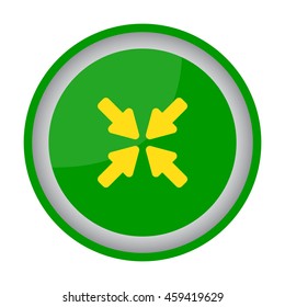 Web line icon. Overlapping arrow 