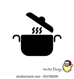 Web line icon. Pan, saucepan