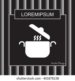 Web line icon. Pan, saucepan