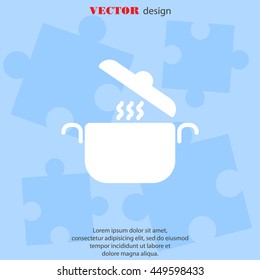 Web line icon. Pan, saucepan