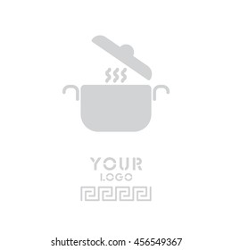 Web line icon. Pan, saucepan