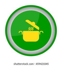 Web line icon. Pan, saucepan