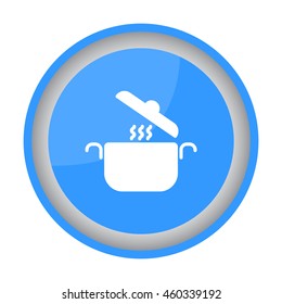 Web line icon. Pan, saucepan