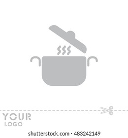 Web line icon. Pan, saucepan