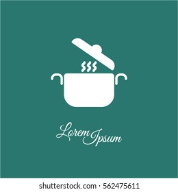 Web line icon. Pan, saucepan