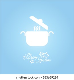 Web line icon. Pan, saucepan