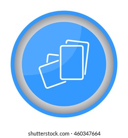 Web line icon. Paper, blank sheet of paper