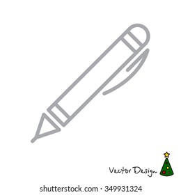 Web line icon. Pen