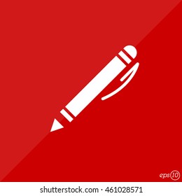 Web line icon. Pen