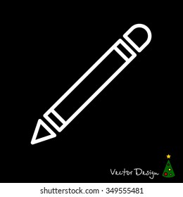 Web line icon. Pencil