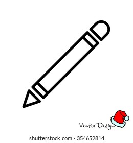 Web line icon. Pencil