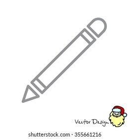 Web line icon. Pencil