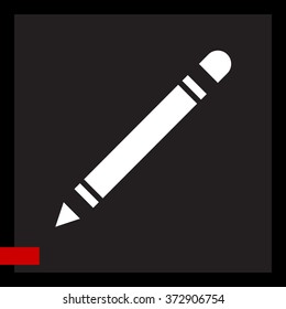 Web line icon. Pencil