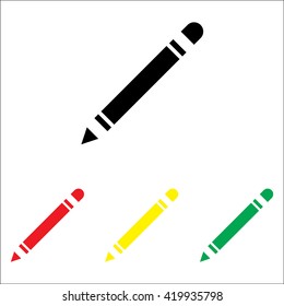 Web line icon. Pencil