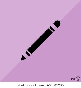 Web line icon. Pencil
