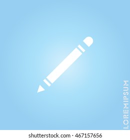 Web line icon. Pencil