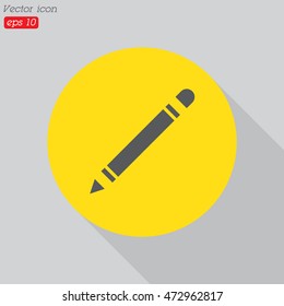 Web line icon. Pencil