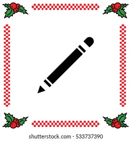 Web line icon. Pencil