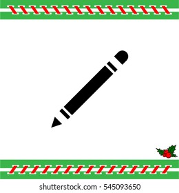 Web line icon. Pencil