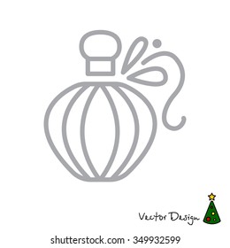 Web line icon. Perfume